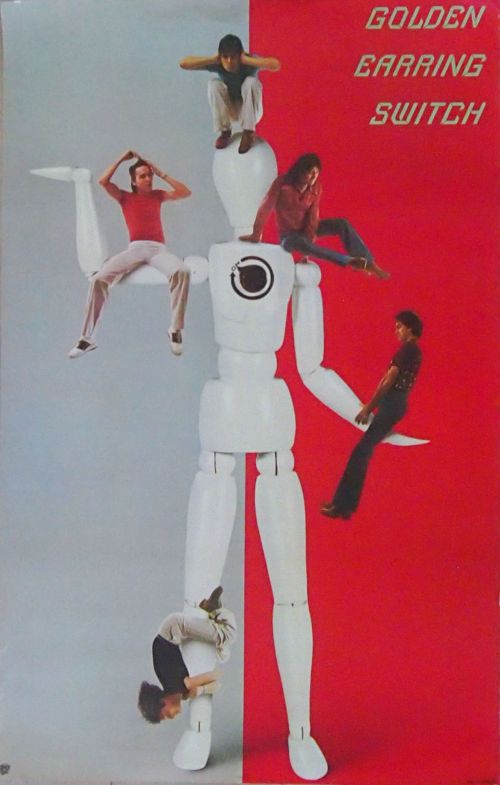 Golden Earring Switch MCA Record Company issued poster (Collection Edwin Knip)